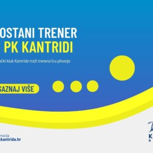 Natječaj za posao – Trener/ica plivanja